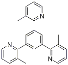 2,2',2"-(1,3,5-벤젠트리일)트리스[3-메틸피리딘] 구조식 이미지