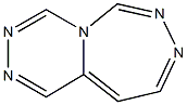 [1,2,4]트리아지노[4,5-d][1,2,4]트리아제핀(9CI) 구조식 이미지