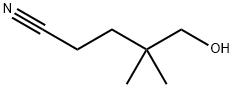 5-hydroxy-4,4-dimethylvaleronitrile 구조식 이미지