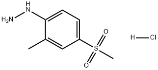 252562-01-9 Hydrazine, [2-methyl-4-(methylsulfonyl)phenyl]-, hydrochloride (1:1)