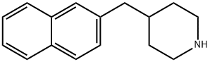 4-(NAPHTHALEN-2-YLMETHYL)PIPERIDINE Structure