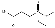 dimethyl (3-amino-3-oxopropyl)phosphonate  Structure