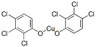 Bis(trichlorophenoxy)copper Structure