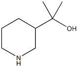 2-PIPERIDIN-3-YLPROPAN-2-OL Structure