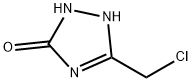 5-Chloromethyl-2H-1,2,4-triazolin-3-one 구조식 이미지