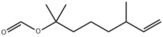 2,6-디메틸옥트-7-엔-2-일포르메이트 구조식 이미지