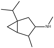 Bicyclo[3.1.0]hexan-3-amine, N,4-dimethyl-1-(1-methylethyl)- (9CI) Structure