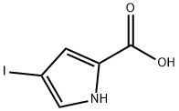 4-iodo-1H-pyrrole-2-carboxylic acid 구조식 이미지