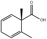 2,5-Cyclohexadiene-1-carboxylicacid,1,2-dimethyl-,(1S)-(9CI) 구조식 이미지