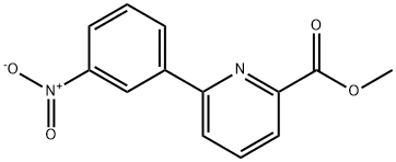 Methyl 6-(3-nitrophenyl)pyridine-2-carboxylate Structure