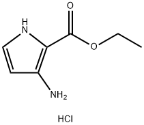3-Amino-2-ethoxycarbonylpyrrole hydrochloride Structure
