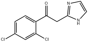 2',4'-Dichloro-2-imidazole acetophenone Structure