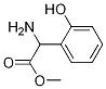 벤젠아세트산,a-aMino-2-hydroxy-,메틸에스테르 구조식 이미지