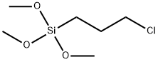 3-Chloropropyltrimethoxysilane Structure