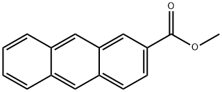 Anthracene-2-carboxylic acid methyl ester Structure