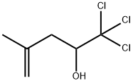 1,1,1-trichloro-4-methylpent-4-en-2-ol  Structure