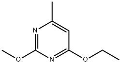 Pyrimidine, 4-ethoxy-2-methoxy-6-methyl- (9CI) Structure