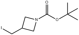TERT-BUTYL 3-(IODOMETHYL)AZETIDINE-1-CARBOXYLATE 구조식 이미지