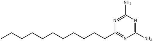 2,4-DIAMINO-6-UNDECYL-S-TRIAZINE Structure