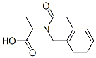 2(1H)-Isoquinolineacetic  acid,  3,4-dihydro--alpha--methyl-3-oxo- Structure
