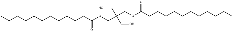 2,2-bis(hydroxymethyl)propane-1,3-diyl dilaurate Structure