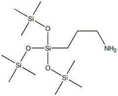 3-AMINOPROPYLTRIS(TRIMETHYLSILOXY)SILANE 구조식 이미지