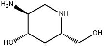 2-Piperidinemethanol,5-amino-4-hydroxy-,(2S,4S,5S)-(9CI) Structure