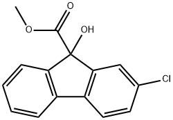 Chlorflurenol-methyl 구조식 이미지