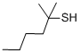 3-ETHYL-3-PENTANETHIOL Structure