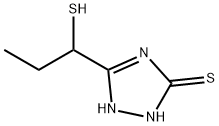 3-(1-Mercaptopropyl)-4,5-dihydro-1H-1,2,4-triazole-5-thione Structure
