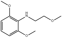 2,6-DIMETHOXY-N-(2-METHOXYETHYL)BENZENAMINE Structure