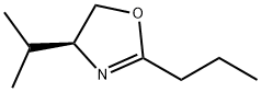 Oxazole, 4,5-dihydro-4-(1-methylethyl)-2-propyl-, (4S)- (9CI) Structure