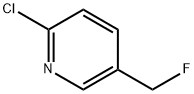 Pyridine, 2-chloro-5-(fluoromethyl)- (9CI) Structure