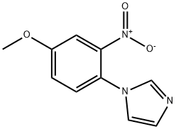 1-(4-METHOXY-2-NITRO-PHENYL)-1H-IMIDAZOLE Structure