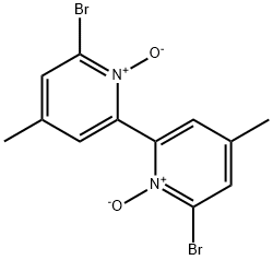 6,6'-DIBROMO-4,4'-DIMETHYL-2,2'-BIPYRIDINE-1,1'-DI-OXIDE Structure