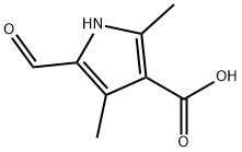 5-Formyl-2,4-dimethyl-1H-pyrrole-3-carboxylic acid Structure