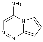 Pyrrolo[2,1-c][1,2,4]triazin-4-amine (9CI) Structure