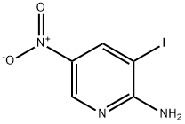 2-AMINO-3-IODO-5-NITROPYRIDINE Structure