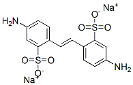 sodium 4,4'-diaminostilbene-2,2'-disulphonate  Structure