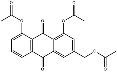 트리아세틸알로에-에모딘(불순물A) 구조식 이미지
