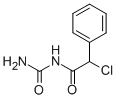 A-CHLORO-A-PHENYLACETYLUREA Structure