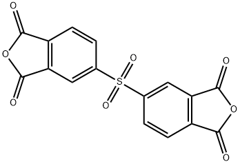 3,3,4,4-diphenylsulfonetetracarboxylicdianhydride 구조식 이미지