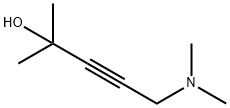 5-диметиламино-2-метил-3-пентин-2-ол структурированное изображение