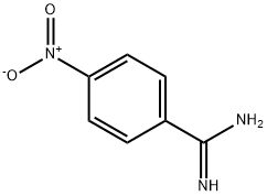 4-nitrobenzamidine 구조식 이미지