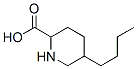 5-Butyl-2-piperidinecarboxylic acid Structure