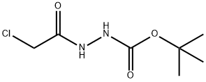 Acetic acid, chloro-, 2-carboxyhydrazide tert-butyl ester (8CI) Structure