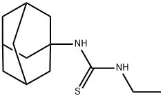1-(1-Adamantyl)-3-ethylthiourea Structure