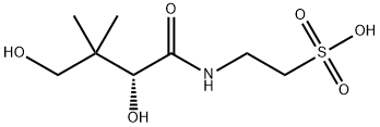 Pantoyltaurine Structure