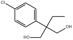 2-(p-클로로페닐)-2-에틸-1,3-프로판디올 구조식 이미지