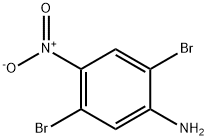 2,5-디브로모-4-니트로아닐린 구조식 이미지